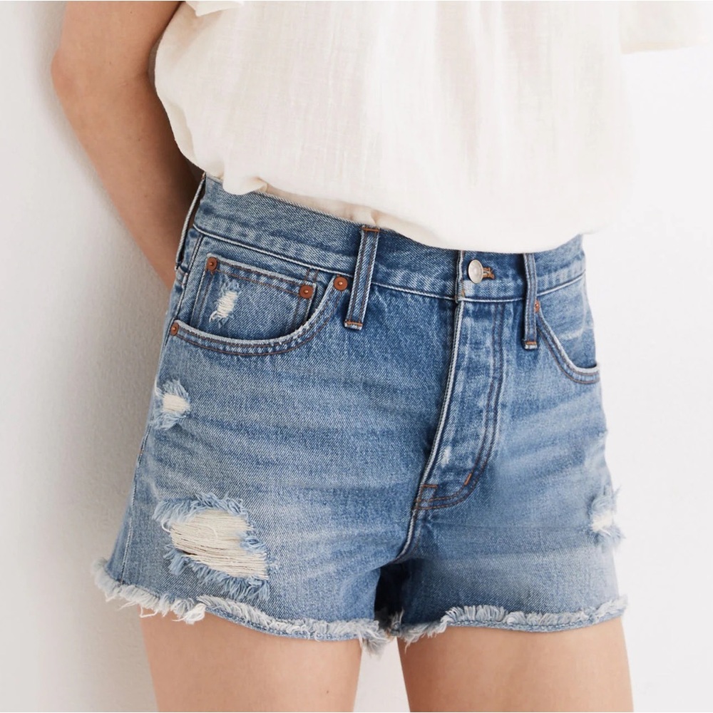 Madewell Relaxed Denim Shorts